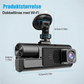 🚗🎥 50 % RABATT! Dashcam med 3 Full HD 1080p-objektiver – foran + i kupeen + bak med ryggekamerafunksjon 🔥