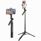 📸 50 % RABATT 🤳 Utrekkbart selfie-stativ med Bluetooth-fjernkontroll og håndholdt gimbal-stabilisator – perfekt for livestreaming og fotografering ✨