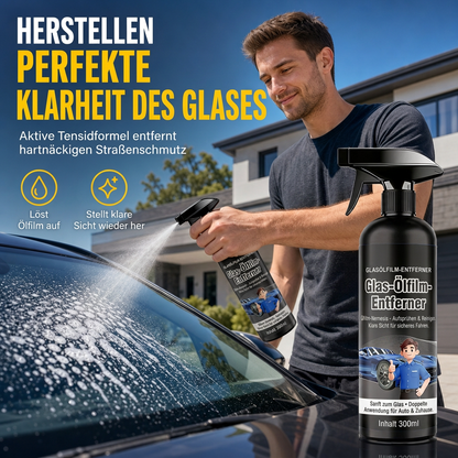 📢📢 50 % RABATT! ⏰ Spray som fjerner oljefilm fra bilruter – kraftig rengjøring mot smuss og insektrester for klar sikt