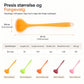 ⏳Kun for en kort tid – 50% RABATT ⏰Fortykket, halvtransparent silikonøse for non-stick kokekar, kjøkken-skje