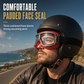 ⏳🔥50 % RABATT I BEGRENSET TID! ⏰💥Retro motorsykkelbriller – vindtette, bruddsikre glass, vintage-stil 🕶️