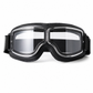 ⏳🔥50 % RABATT I BEGRENSET TID! ⏰💥Retro motorsykkelbriller – vindtette, bruddsikre glass, vintage-stil 🕶️