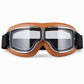 ⏳🔥50 % RABATT I BEGRENSET TID! ⏰💥Retro motorsykkelbriller – vindtette, bruddsikre glass, vintage-stil 🕶️