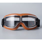 ⏳🔥50 % RABATT I BEGRENSET TID! ⏰💥Retro motorsykkelbriller – vindtette, bruddsikre glass, vintage-stil 🕶️