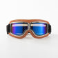 ⏳🔥50 % RABATT I BEGRENSET TID! ⏰💥Retro motorsykkelbriller – vindtette, bruddsikre glass, vintage-stil 🕶️