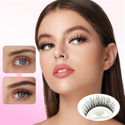 ✨ 50 % RABATT! Gjenbrukbare selvklebende øyevipper – lett vekt, naturlig krøll og eyeliner-effekt, uten behov for ekstra lim 💄❤️