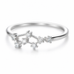 🔊🔊50% RABATT🔥💍Justerbar glitrende stjernetegnsring💍