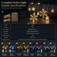 ❄️ 50 % RABATT! ✨ LED-snøfnugg-gardinbelysning – Vanntett og festlig dekorasjon ✨