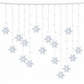 ❄️ 50 % RABATT! ✨ LED-snøfnugg-gardinbelysning – Vanntett og festlig dekorasjon ✨
