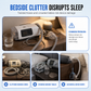 🔥 50 % RABATT! 🩺 Veggmontert CPAP-slangholder og maskeholder – Hold slangen ren og innen rekkevidde ✨