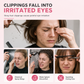 ✂️✨ 50 stk. gjennomsiktige engangsvisirer med limfeste til hårklipp, luggklipp og hårfarging 💇‍♀️💧