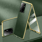 Leather + Glass Dual Sided Magnetic Case for Samsung Galaxy S22/S23