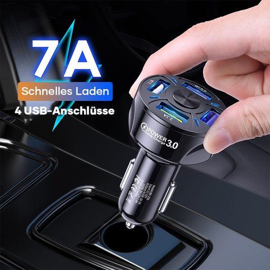 4-IN-1 quick charging port for car