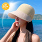 Large-brim women's sun hat in Summer